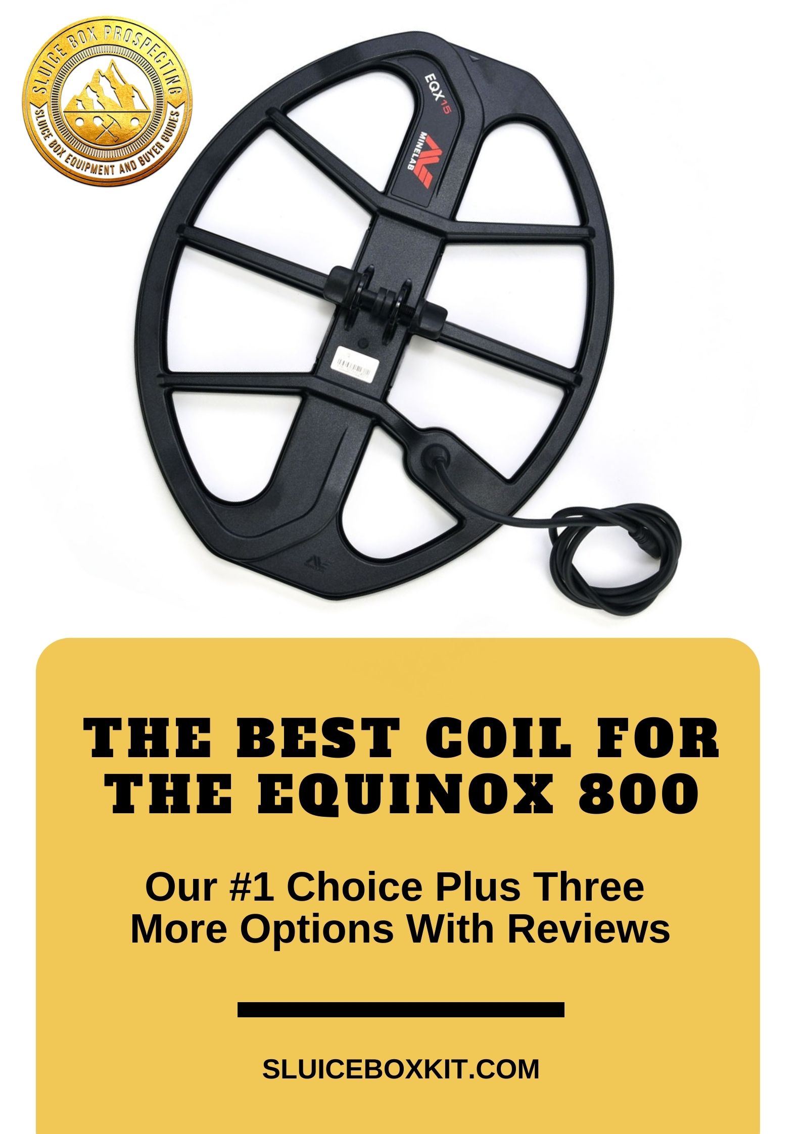 the best coil for equinox 800 metal detector