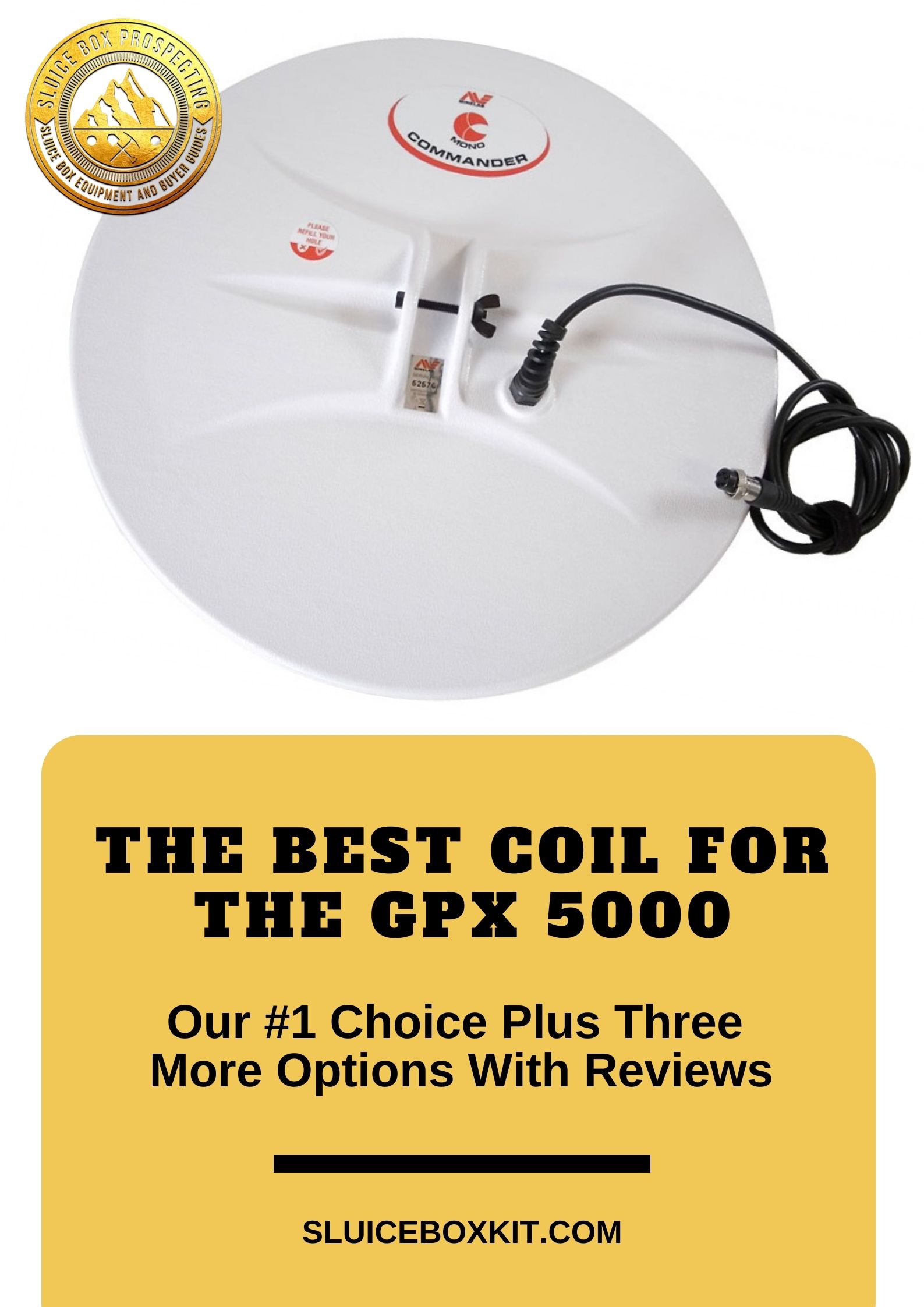 the best coil for gpx 5000 metal detectors