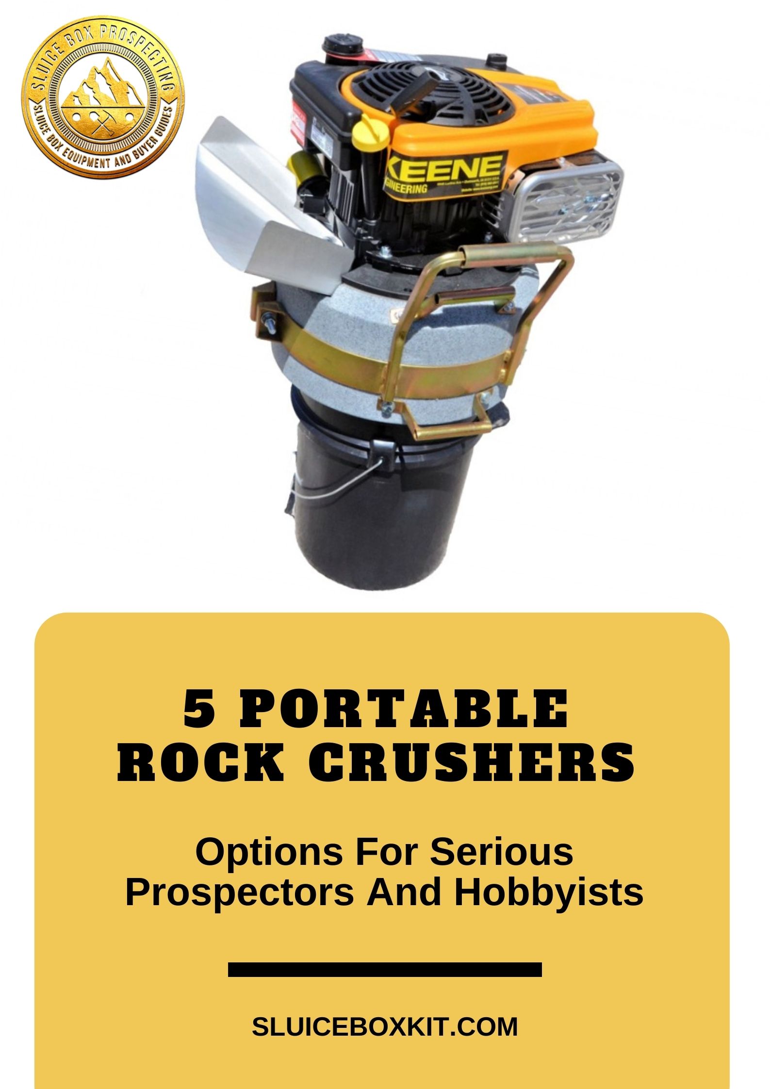 best portable rock crushers