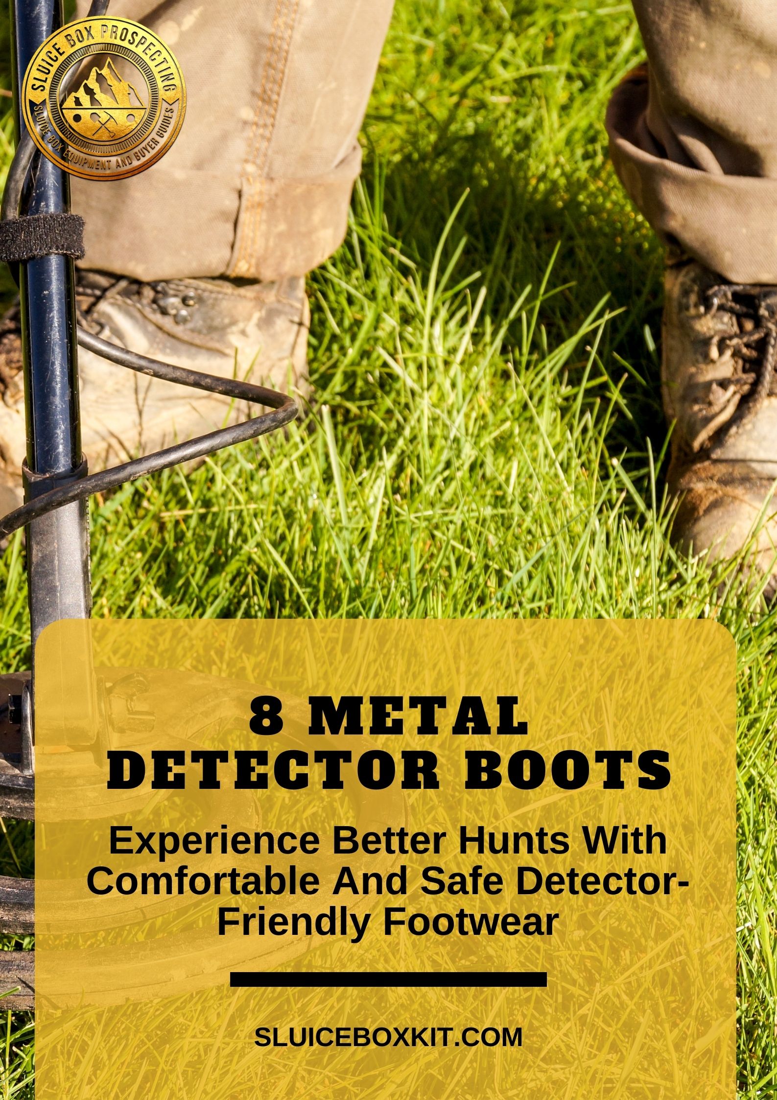 metal detector boots