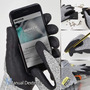 DEX FIT Level 5 Cut Resistant Gloves For Metal Detecting
