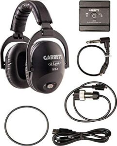 Garrett Z-Lynk MS-3 Wireless Headphones Kit For Metal Detecting