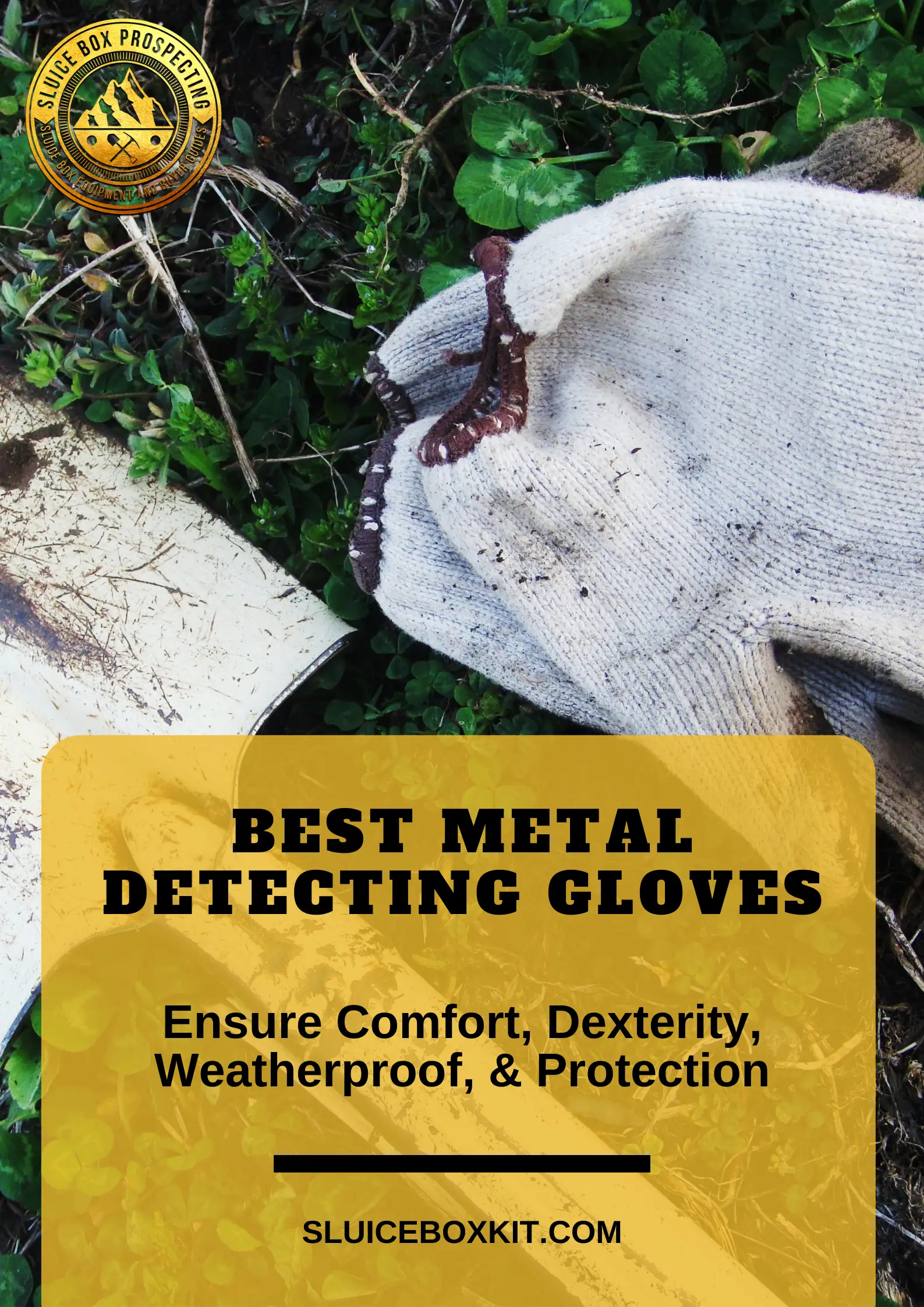 metal detecting gloves