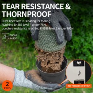 tear resistant metal detector gloves