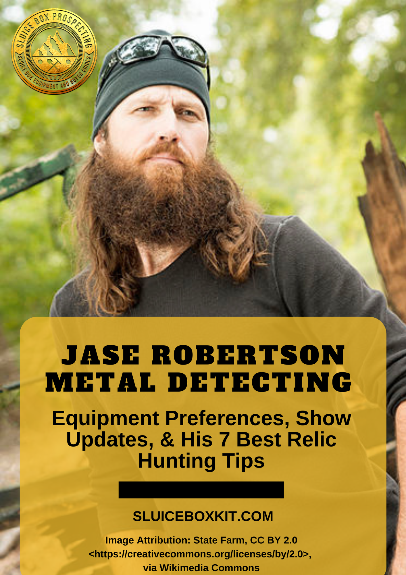 jase robertson metal detecting equipment