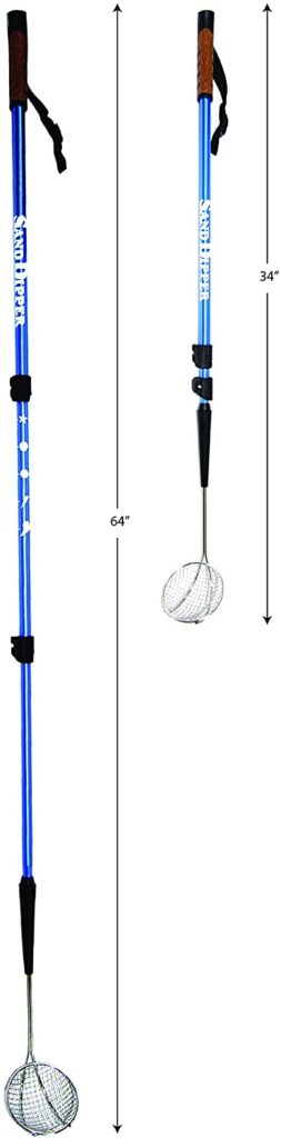 adjustable sand dipper for rockhounding